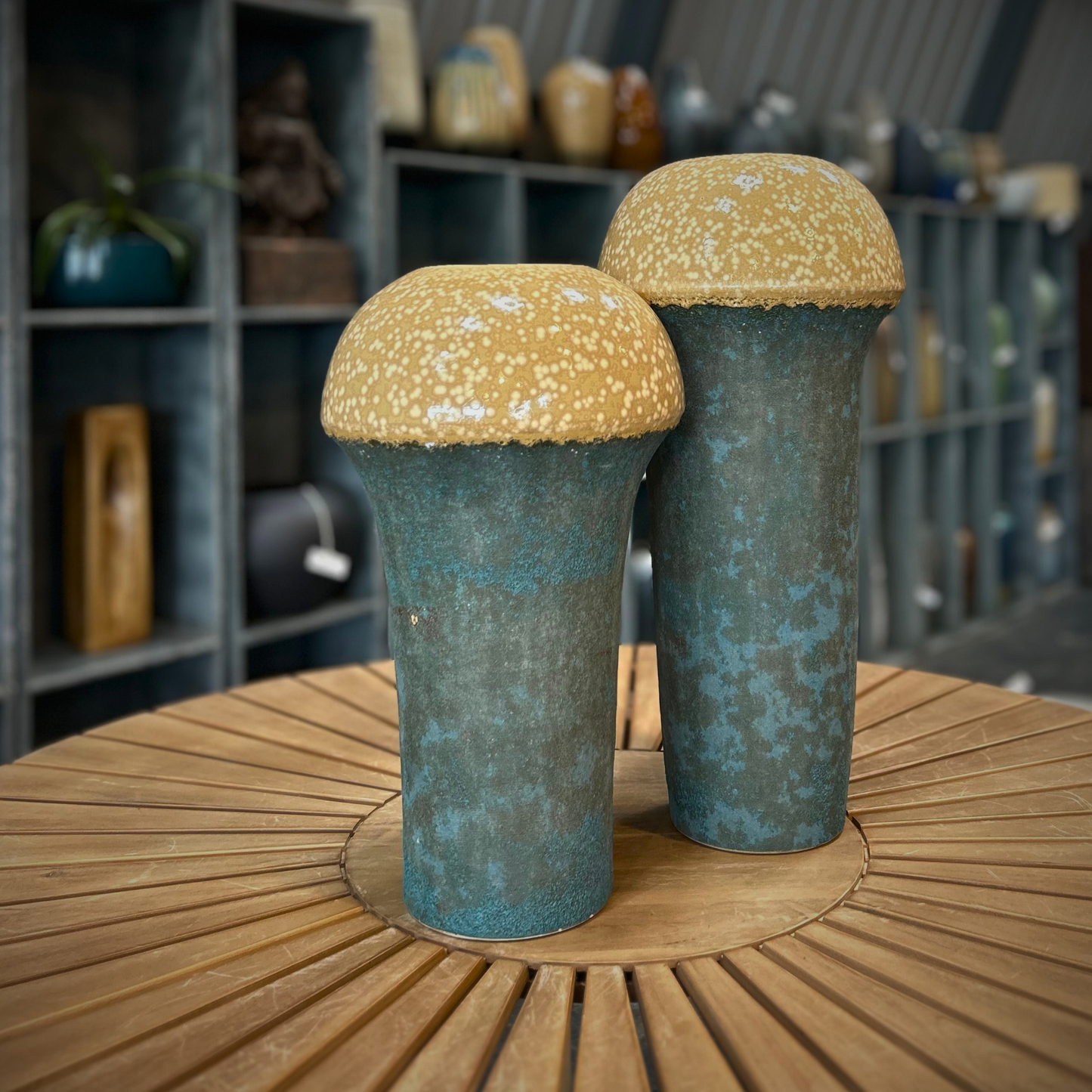 Marbella – Marble Finish Ceramic Vase Type 2