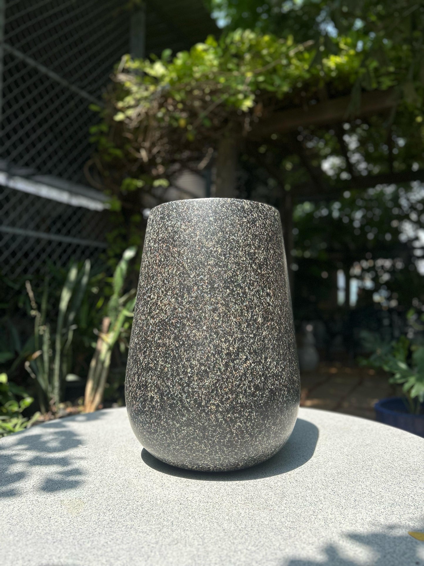 Stone Finish Planter