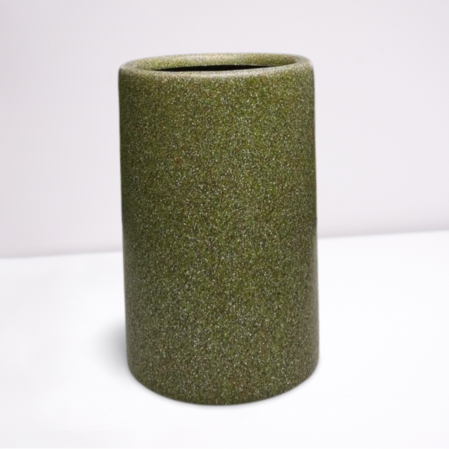 Olive Green Garden Vase