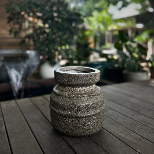 Flask-Shaped Fiber Planter