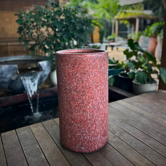 Modern Speckled Earth Tone Planter