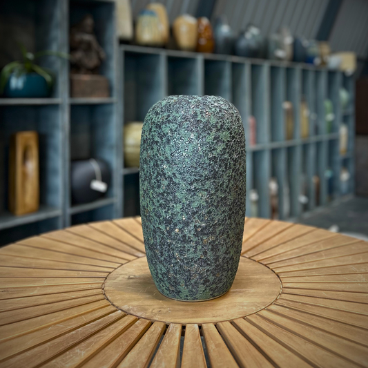 Minimalist Grey Ceramic Vase