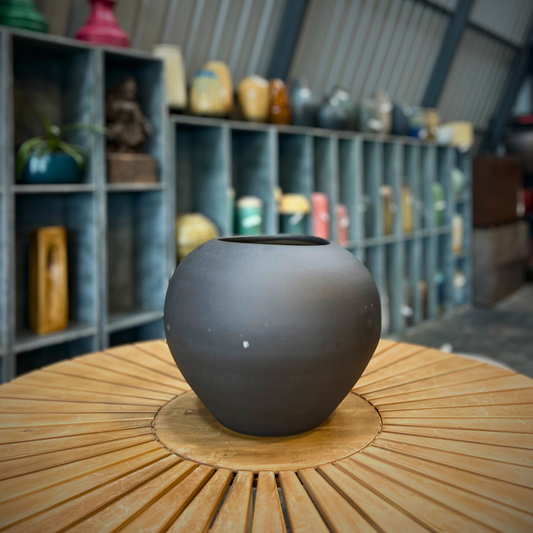 Earth-Toned Ceramic Vase
