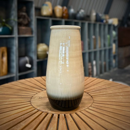 Stone Mist – Textured Ceramic Vase Type 3