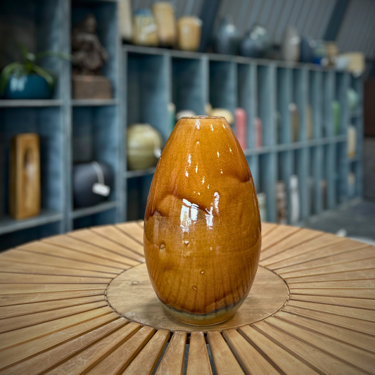 Stone Mist – Textured Ceramic Vase Type 7